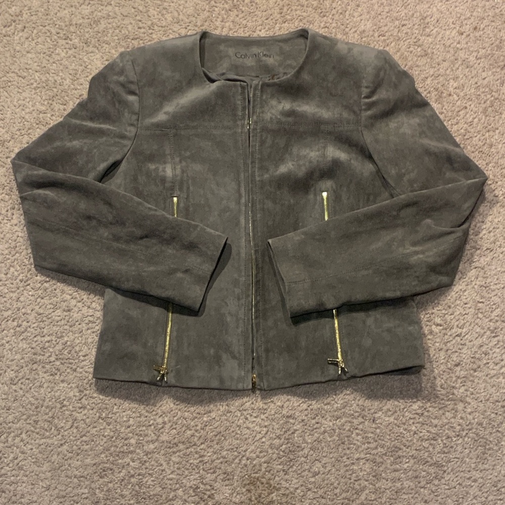 Calvin Klein grey lightweight sweater size 10